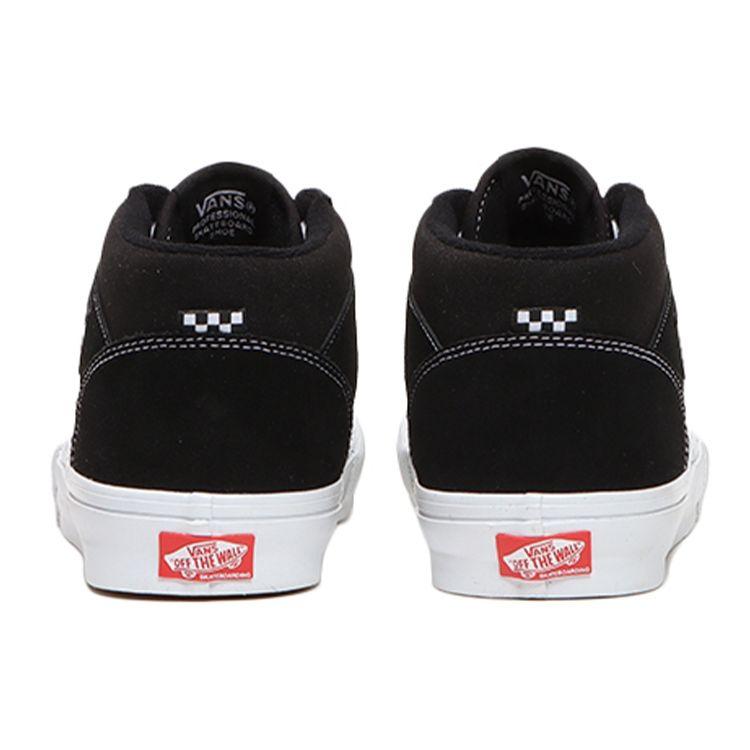 Vans Черные кроссовки унисекс Skate Half Cab Белые VN0A5FCDY28