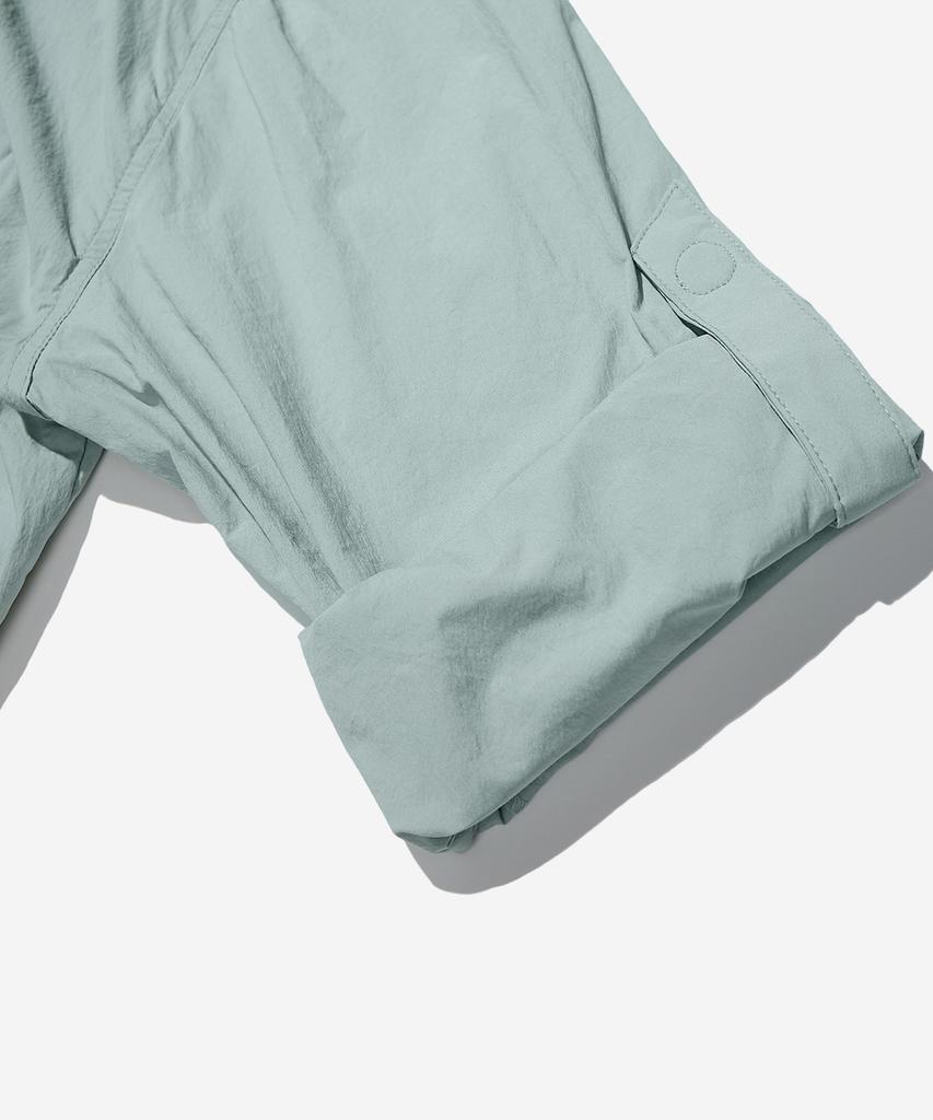 NODE LABS Sonari Oversized Long Sleeve Outdoor Shirt_Nile/Green