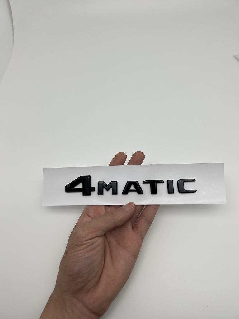 DZECY1 3D Black Logo GLC43 GLC63 GLC200 GLC220d Letters 4MATIC Badge Car Rear Star Sticker Trunk AMG Emblem For Mercedes Benz AMG X253
