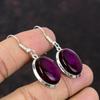 Серьги с фиолетовым огненным лабрадоритом, серьги из стерлингового серебра 925 пробы, новые ювелирные изделия ручной работы, серьги с драгоценными камнями, подарок для друга, серьги с лабрадоритом