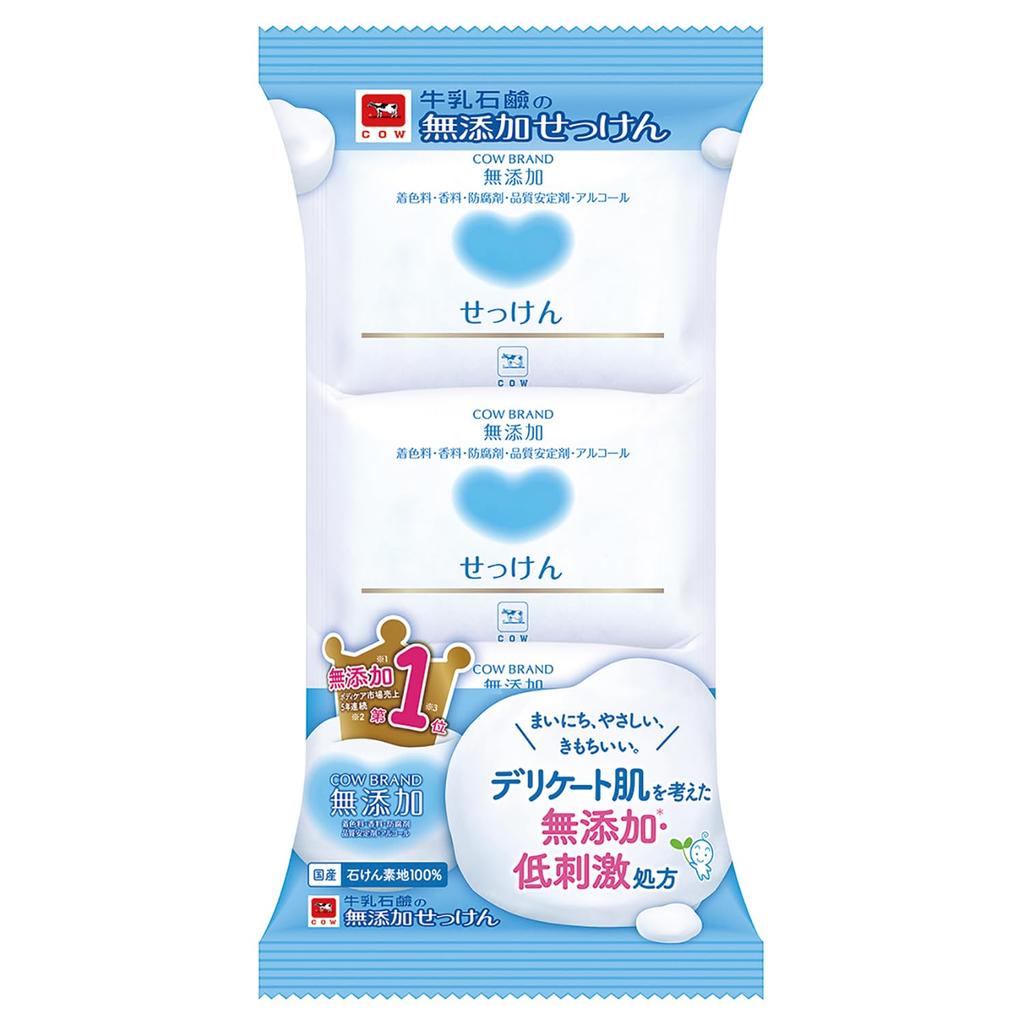 Мыло Cow Brand без добавок, 3 шт.
