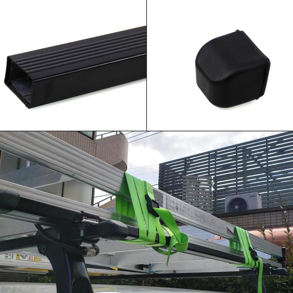 Jeyaic Basic Bar Square Roof Carrier 122cm Roof Carrier Belt with Roof Rails Features such as high load capacity and wide applicability provide