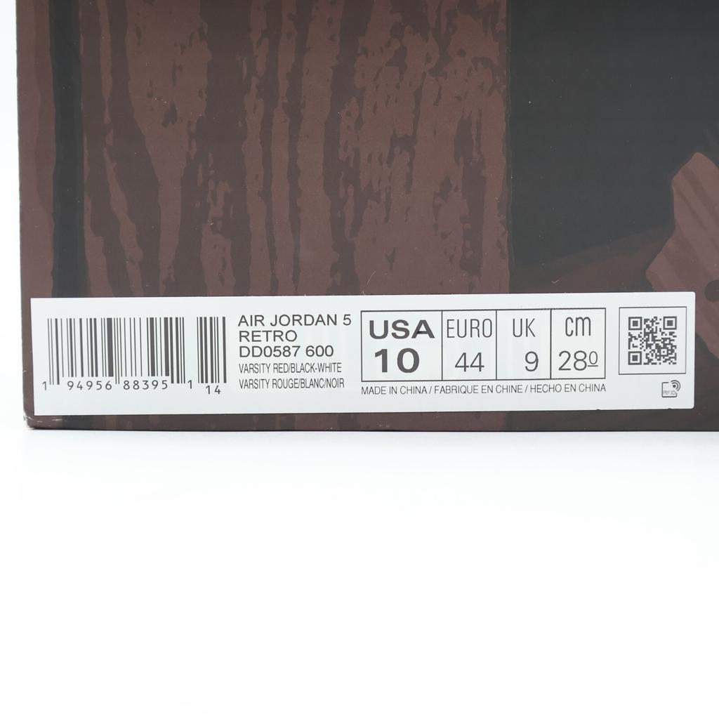 DD0587-600 Nike Air Jordan 5 Retro Raging Bull Toro Bravo Varsity Red (Мужской)