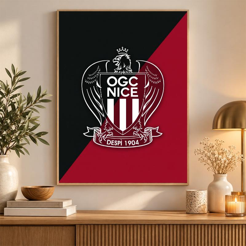 OGC Nice FC Diamond Painting Kit 5D Full Drill DIY Diamond Mosaic Wall Art Home Decor
