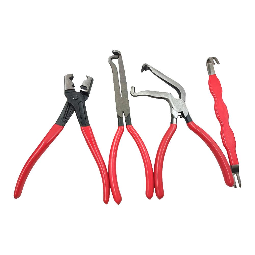 2/3/4Pcs Electrical Disconnect Pliers Automotive Connector Pliers Wire Removal Oil Pipe Separate Pliers for Narrow Space Car