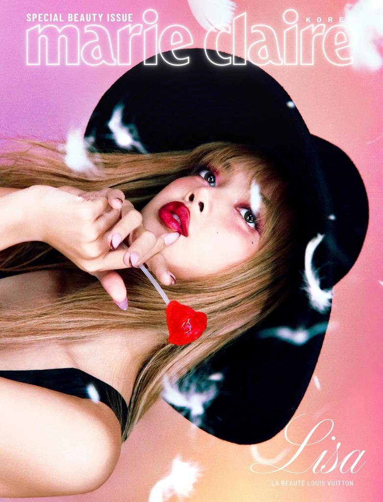 Marie Claire Korea Magazine Special Beauty Issue 2025 OCTOBER LISA BLACKPINK