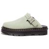 Dr Martens Zebzag Замшевые Платформенные Мюли-Слингбэки Унисекс Шафраново-Зеленые 31937300