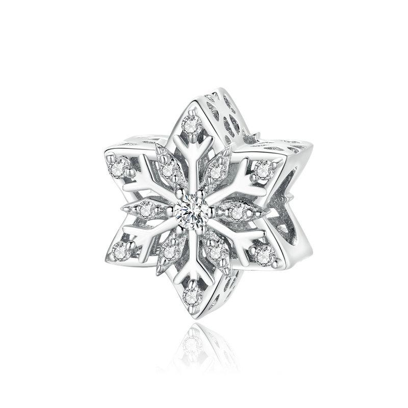 WOSTU Шармы из серебра 925 пробы Фламинго Пчела Ариэль Воздушный шар Кофейные Девочки Бусины Подвески Подходят для DIY Оригинального Браслета Подвески Украшения