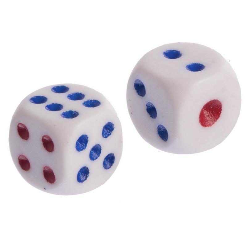 Кости игральные SP-Sport IG-0376 120 шт белый