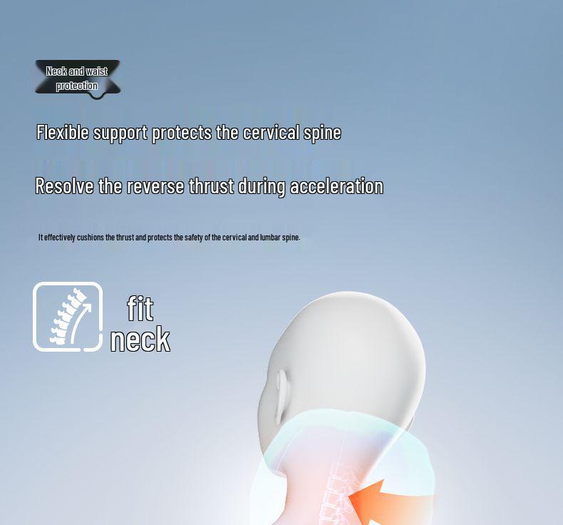 Galaxy Star 8 Car Interior Set: Headrest Lumbar Support with Neck and Waist Protection Pillows