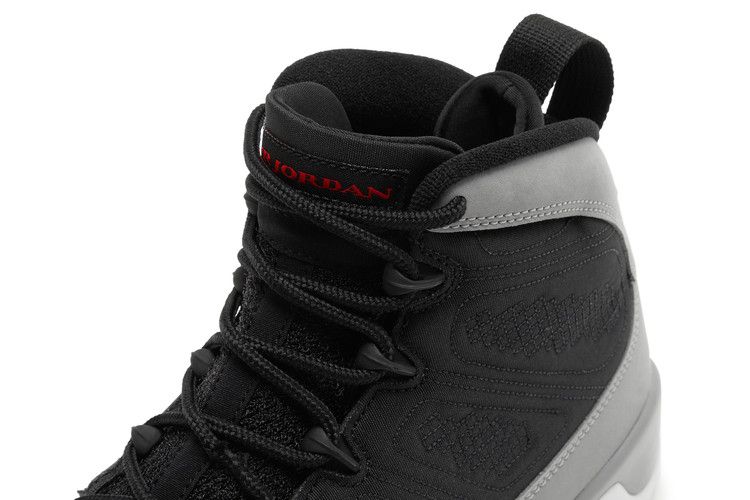 Men's Sneakers Jordan 9 Retro Particle Grey Black/University Red/Particle Grey/White