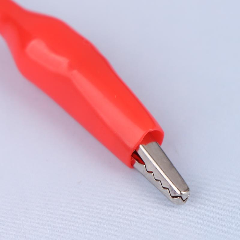 2 шт. 1 м тестовые провода с зажимами типа «крокодил», 2 провода, 4 зажима, перемычки, красный, черный, зажим «крокодил» для аккумулятора, электроники, DIY-схемы