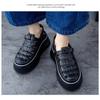 Женские сандалии New Roman Shoes Woven Thick Bottom Inner High White Shoes