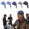 Paisley Print Hijab Caps Quick Dry Pirate Hat Bandana Headscarf  Outdoor Activities