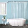 Waterproof Weighted Magnet Clear Shower Curtain Bathtub Partition Curtain  Living Room