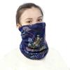 Women Thermal Hat Cycling Neck Warmer Lightweight Colorful Printing Headband High Elasticity Anti-slip Scarf Cold Warm Weather Headwear