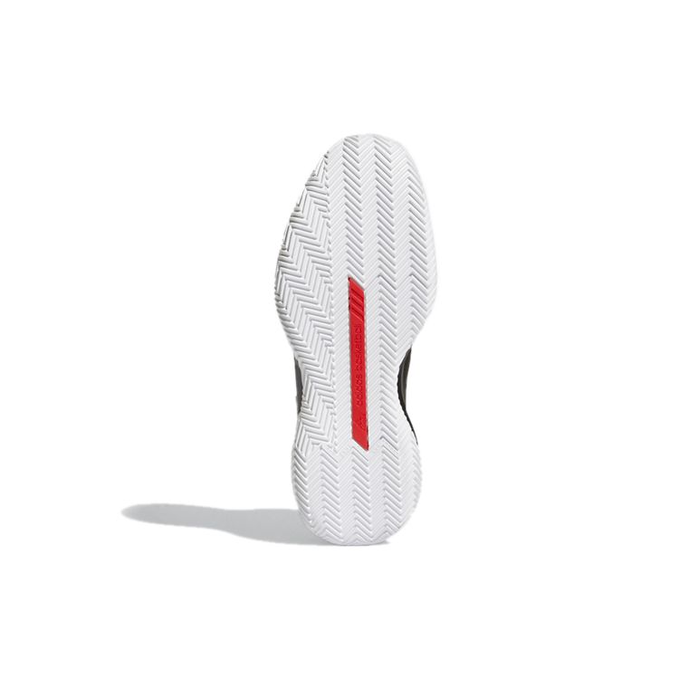 adidas Court Vision 2 Кроссовки мужские с круглым носком, на шнуровке, дышащие, низкие, для баскетбола, красные FY0136