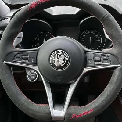 1X40 мм 50 мм 56 мм Для рулевого колеса Giulia Значок Наклейки на диски Эмблема Stelvio Giulietta Mito Tonale Brera Disco Vola