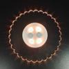 Super Thin Acrylic Luminous Coaster Flashing Drink Coaster Light Emitting LED Cup Coaster  Bar