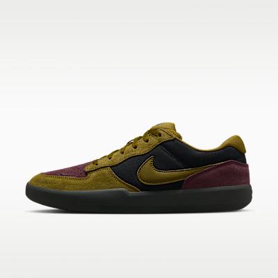 Nike SB Force 58 Текстиль, Кожа Дышащие Скейтборд-обувь Унисекс