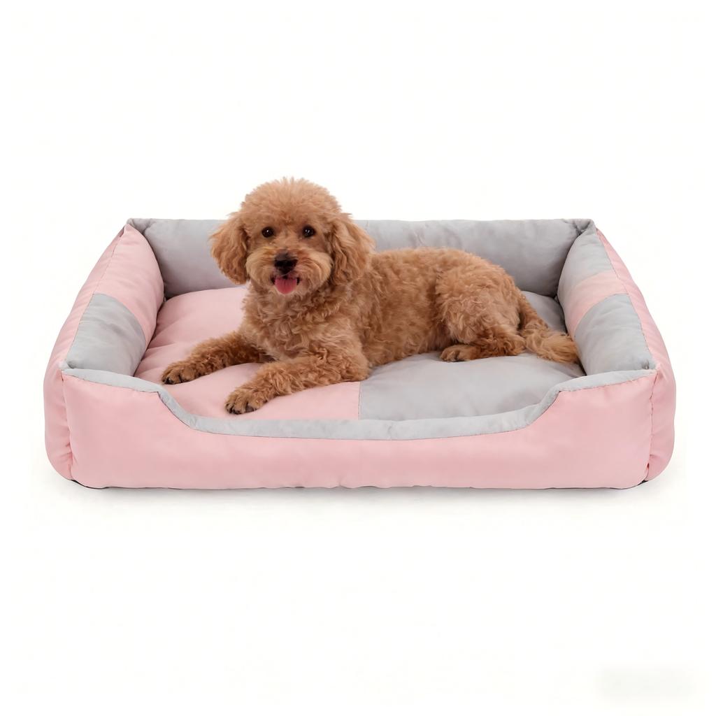 Custom Warm New Design Rectangle Orthopedic Dog Bed Memory Foam with Washable Removable Sofa Luxury Pet Bed