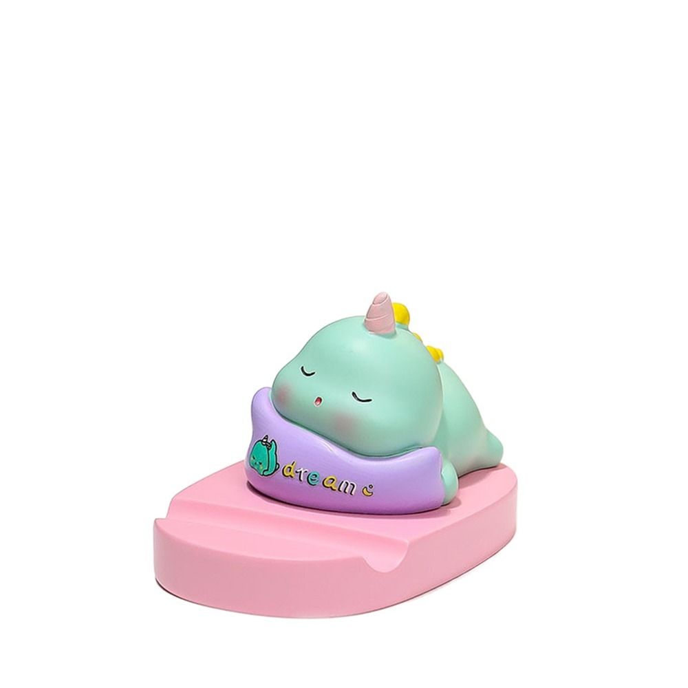 Resin Doll Animal Phone Holder Support Phone Bracket Cute Doll Mobile Phone Stand  Desk Decoration