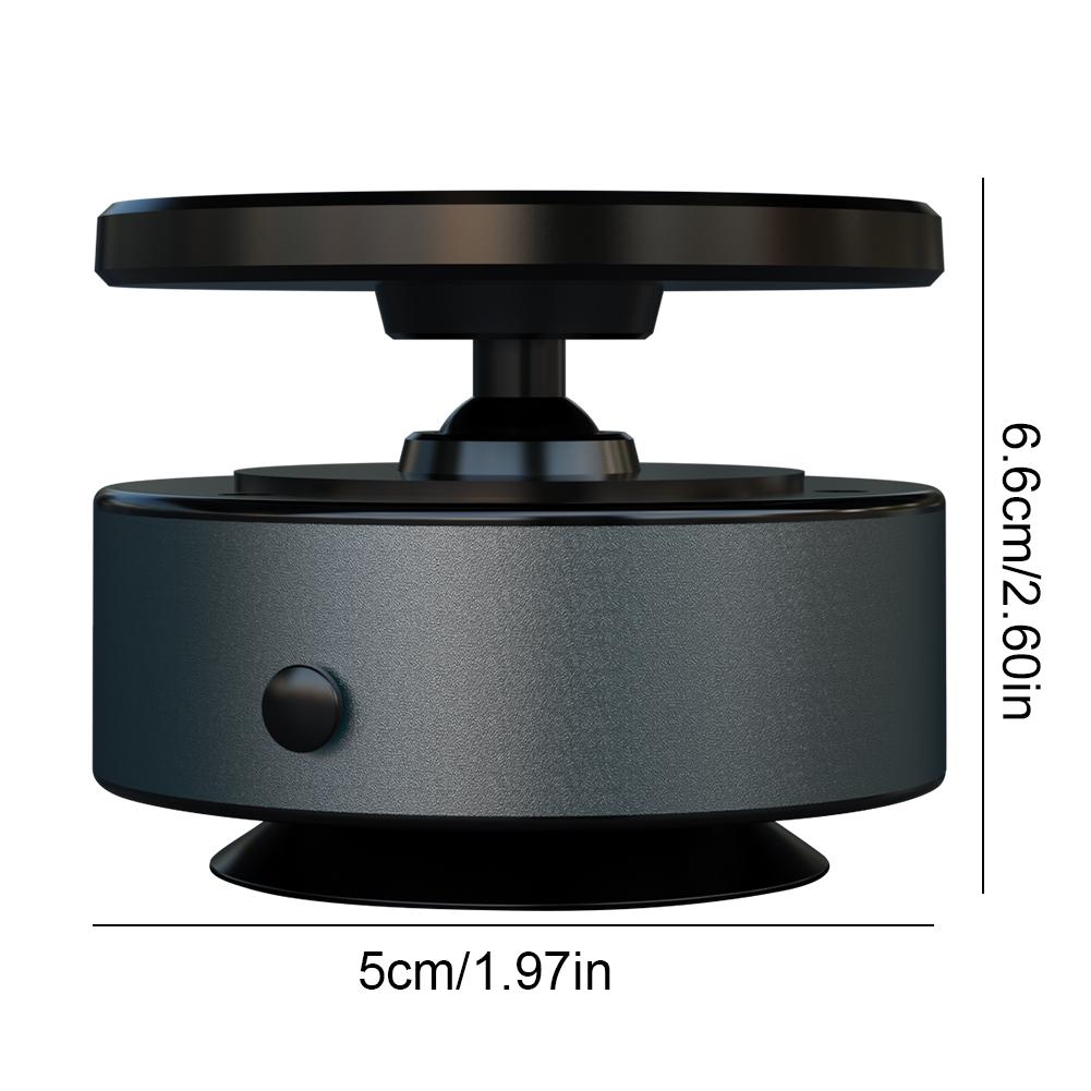 Magnetic Vacuum Adsorption Phone Holder USB Charging Car Vacuum Adsorption Bracket for Smartphones 4.7Inch+