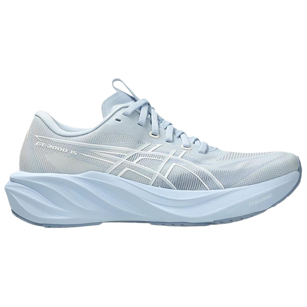 Asics GT-2000 15 Удобные Мягкие Прочные Упругие Беговые Кроссовки Женские Кроссовки Небесно-Голубые 1012B998-401