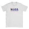 MAGA Make Albo Go Away Футболка для мужчин Винтажные футболки из чистого хлопка с круглым вырезом и коротким рукавом Одежда больших размеров