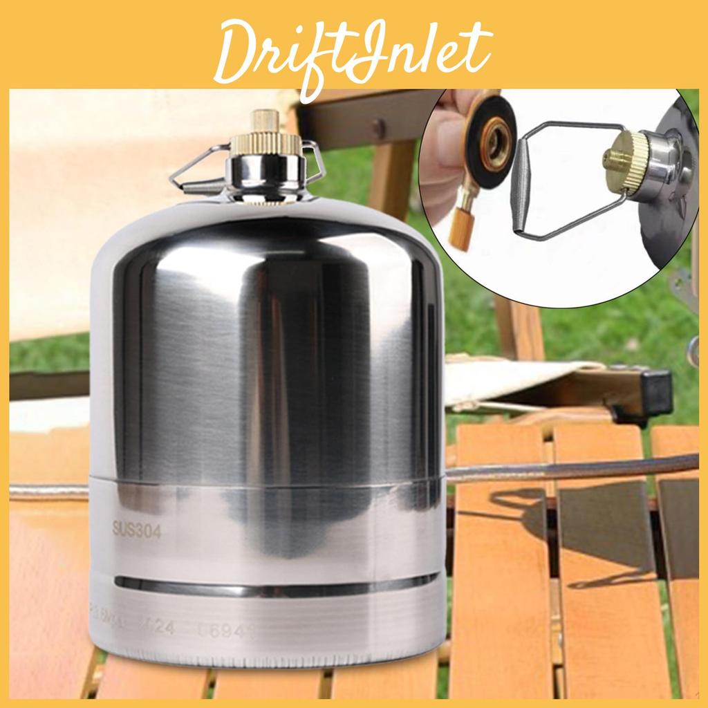 Camping Fuel Canister Empty Gas Refillable Storage Container Tank For