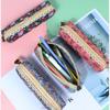 Large Capacity Lace Pencil Bags Soft Cosmetic Bag Cute Small Flower Pencil Case