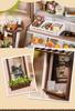(t-FREAK) Dollhouse DIY Kit Set Miniature, English Instructions, HAPPINESS STORE (DA-005 LEISURELY BAKERY)