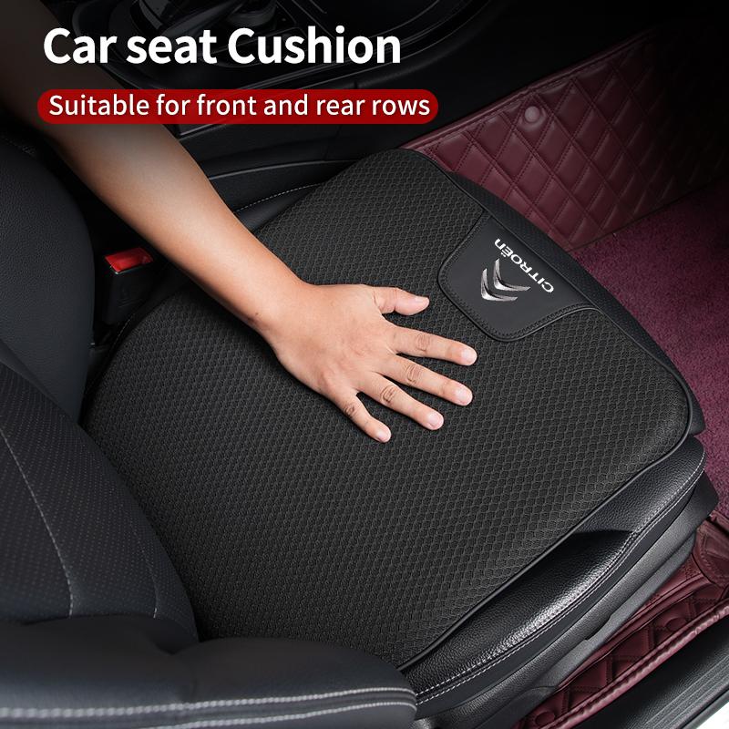 Ice Silk Car Seat Cushion Summer Cool Seat Cover Protector Accessories For Citroen C3 C4 C5 C1 C2 Berlingo Celysee Xsara Picasso aks256