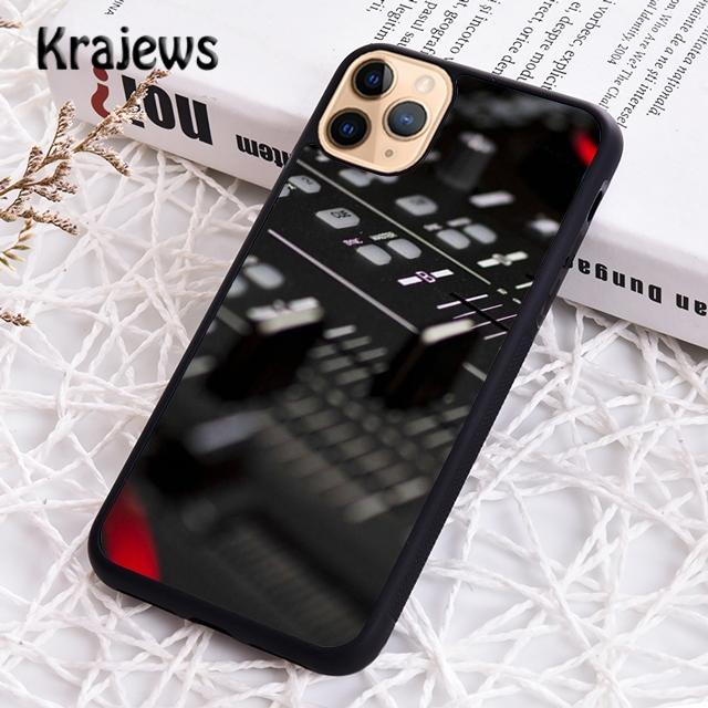 Krajews DJ-микшер Музыка Мягкий чехол для телефона Cover Для iPhone 17 Air 16 15 14 plus 11 12 13 pro max coque Оболочка Fundas