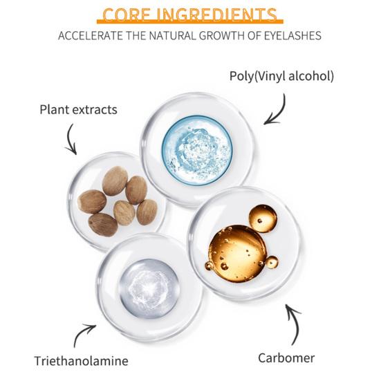 Универсальная сыворотка для лечения ресниц, 5 мл, быстро впитывающаяся, увлажняющая для роста