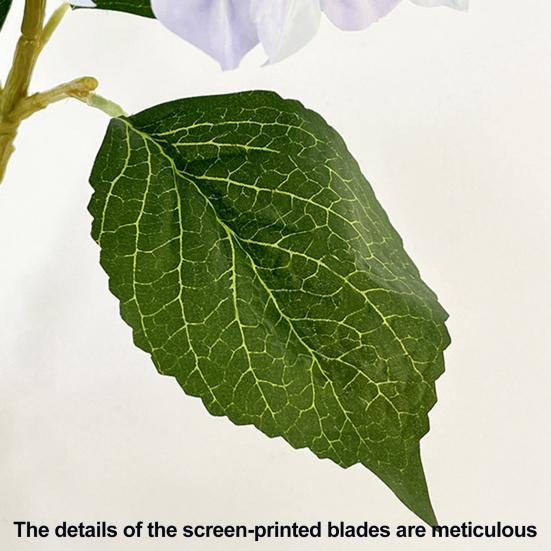 Искусственная гортензия Yousheng, искусственная гортензия с гибким стеблем, реалистичный долговечный искусственный цветок для цветочной композиции, домашнего декора, вечеринки, свадьбы