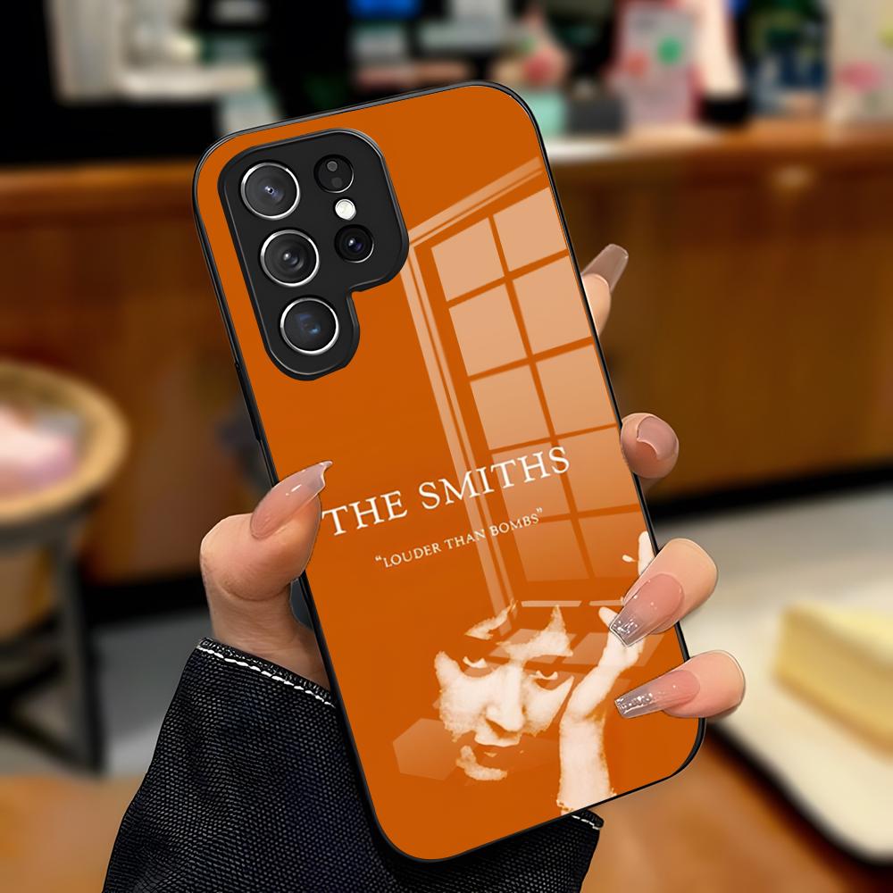 Чехол для телефона рок-группы THE SMITHS Для Samsung S25 Plus S20 S20 Plus S22 Ultra S23 FE S21 Plus S21 Ultra Стеклянная крышка