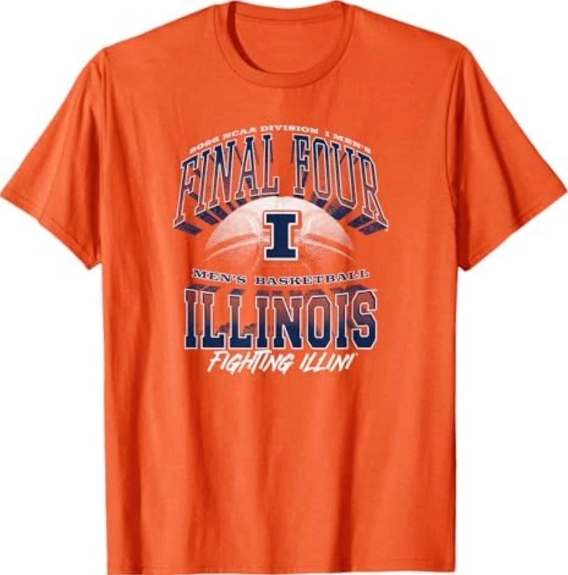 Illinois Men's Basketball Final Four March Madness Classic T-Shirt