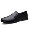 H562 Men'S Shoes Leather Shoes Dress Business Gentleman Flat Casual Shoes Spring And Summer Low-Top Feet Single Shoes