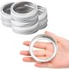Split-type Tinplate Bottles Lid Wide Mouth Mason Jar Lid Storage Bands Canning Lids Jar Caps