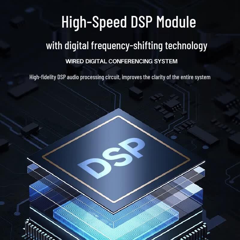 HuiDu SD-8920D Профессиональный проводной цифровой микрофон делегата для конференций (Китайская версия)