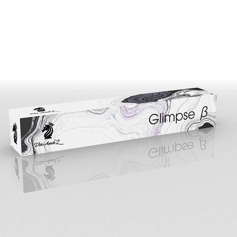 DotAndZ Glimpse Gaming Гибрид скорости и изготовлен из 42 см x 49 см x высота новое ощущение плавного скольжения и и Контроль коврика для мыши, ткань, 0,4 см,