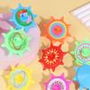 12Pcs Colorful Plastic Spinning Top Portable Travel Kids Mini Gyroscope Educational Spinner Toy Toddlers Boys Girls Gift Party Favors