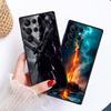 Мечник в древнем стиле Для Samsung Galaxy S26 S25 S24 S23 S22 S21 S20 Ultra Plus FE 5G Черный Мягкий ТПУ Чехол для телефона