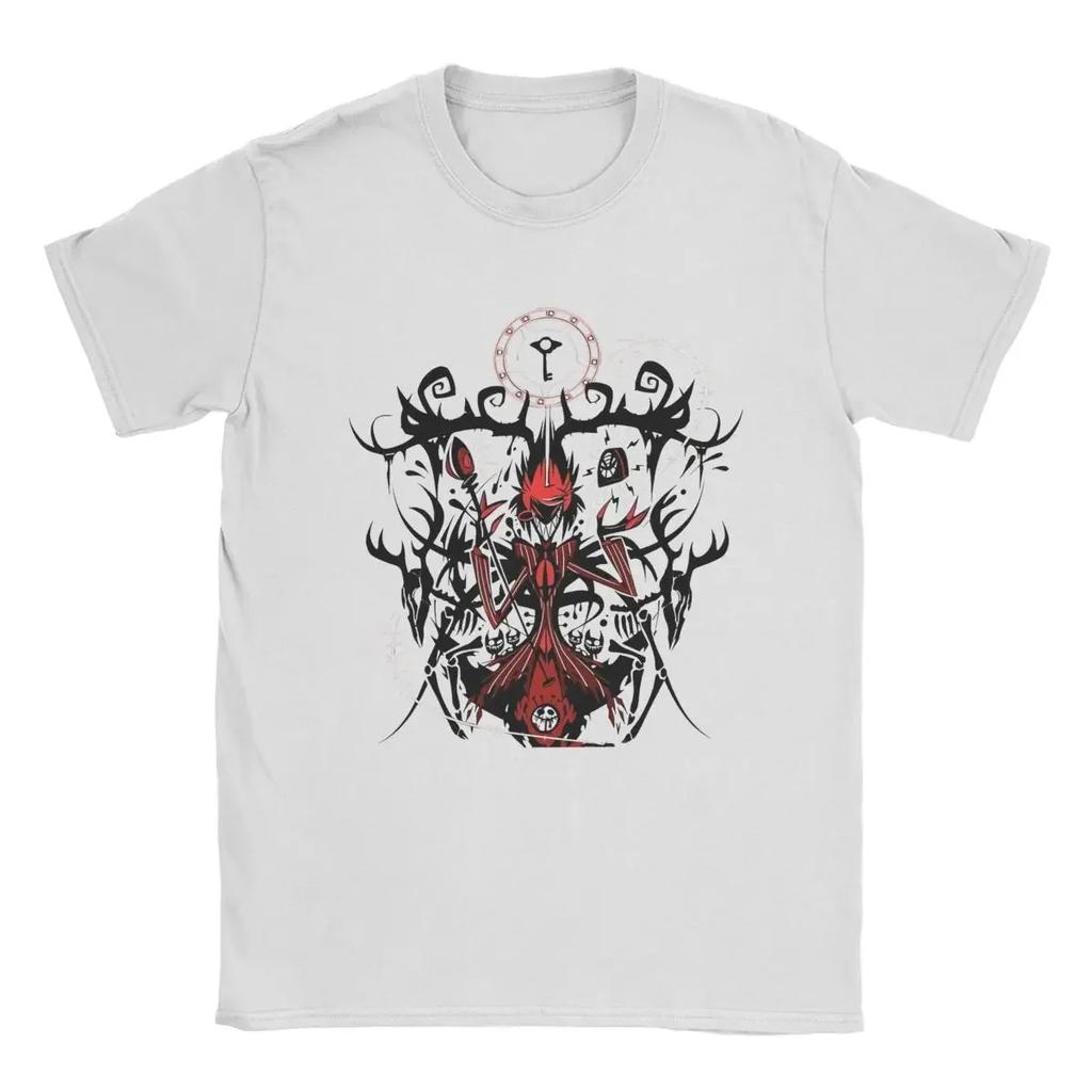 Футболка с круглым вырезом и коротким рукавом, идея для подарка, топы Alastor Ts Men Humor Tee