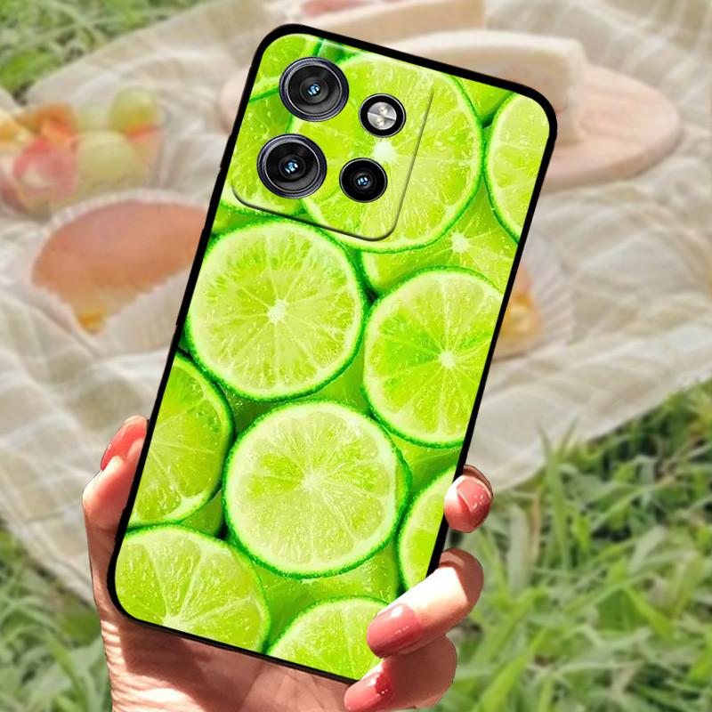 Чехол для Motorola Edge 50 Neo Edge50 Для телефона Moto Edge 50 Neo Чехол-крышка 50 Neo 6,4" Coque Черный Силиконовый Мягкая Задняя Крышка Чехол