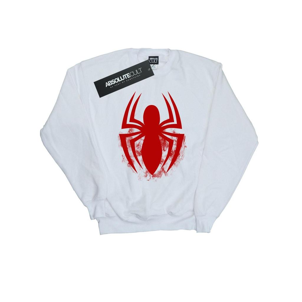 Marvel Womens/Ladies Spider-Man Logo Emblem Sweatshirt