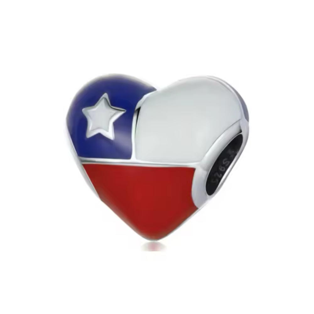 Новый медный кулон с флагом Испании, Великобритании, Франции, России, Бразилии, Аргентины, Перу, Сальвадора, подходит для оригинальных браслетов, сделай сам ювелирные изделия