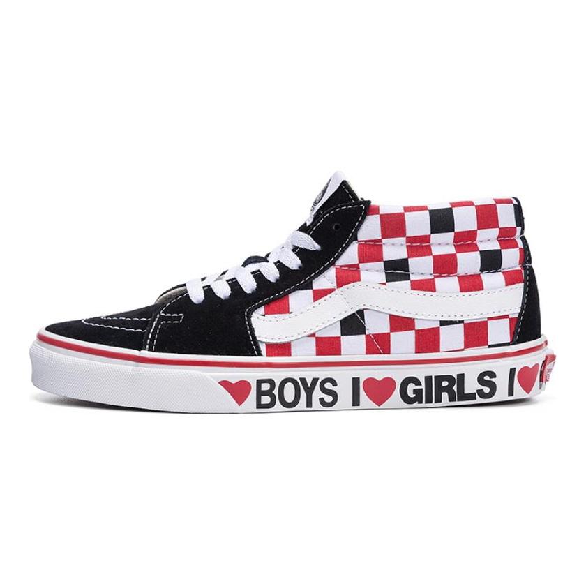 Vans Sk8 Mid 'Checkerboard I Heart' Vans VN0A3WM3WKU