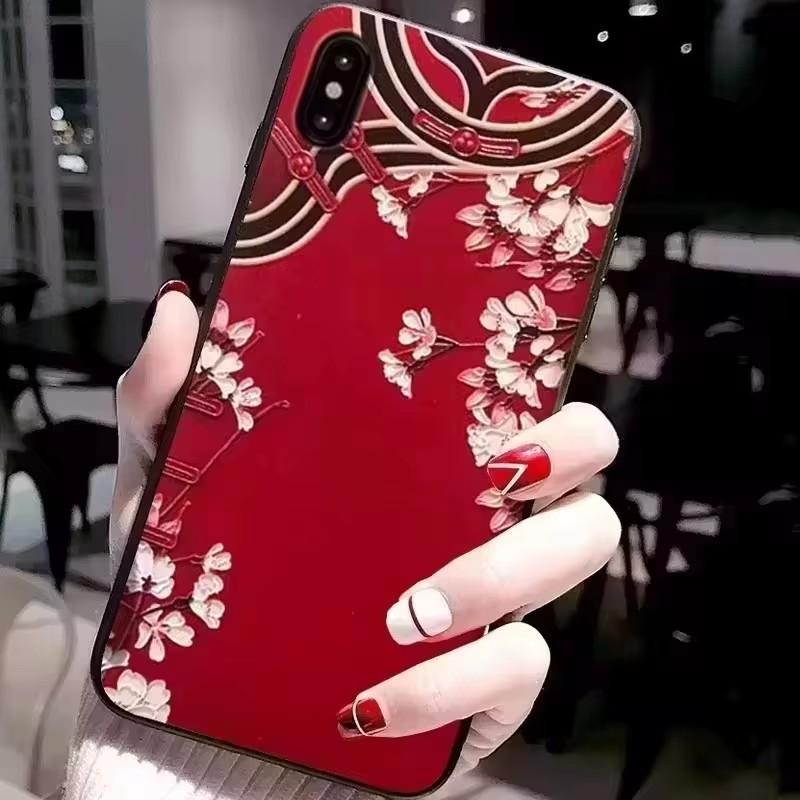 Чехол для OPPO Reno 7A / Reno 9A / Reno 11A, 3D Цветочный рельеф, Силиконовые тисненые чехлы для OPPO Reno 11A, Защитные мягкие мультяшные